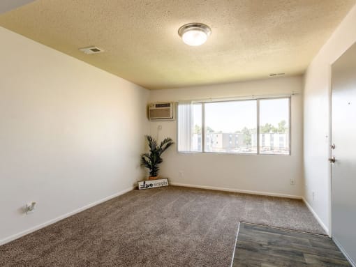 apartment living room in Greeley, CO