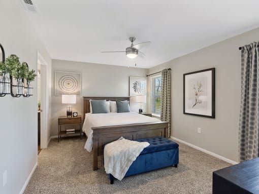 Charlotte North Carolina Apartment Rentals Redwood Living Redwood Charlotte Ridge Road Main Bedroom