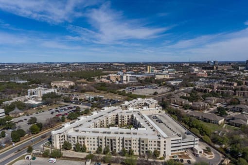 Aerial View of District at District at Medical Center, San Antonio, TX