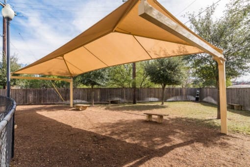 Dog Park with Shaded Area at District at Medical Center, San Antonio, 78229