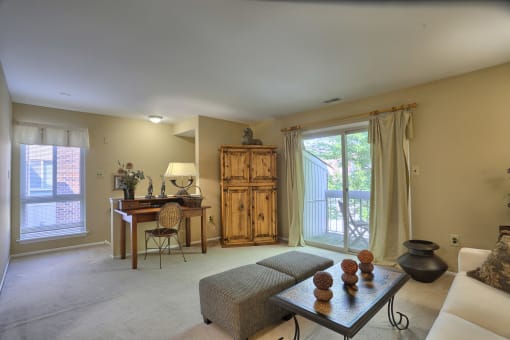 Alot of sunlight in living room