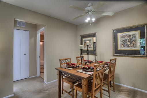 large dining area