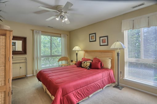 large bedroom