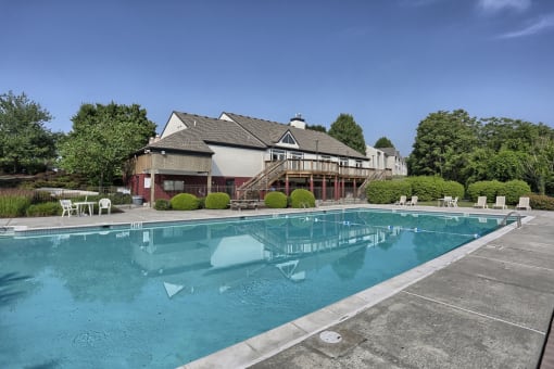 Olympic size swimming pool