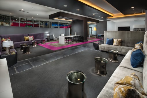 Community Clubhouse at Topaz Apartments, California
