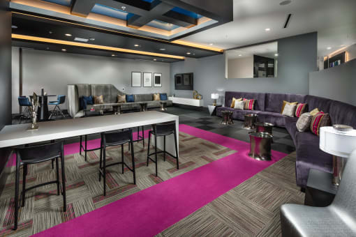 Clubhouse at Topaz Apartments, Los Angeles