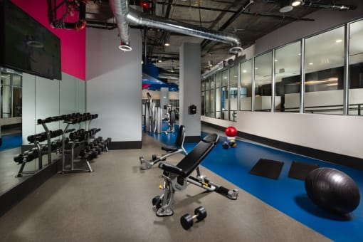 Fitness Center at Topaz Apartments, Los Angeles, 90013