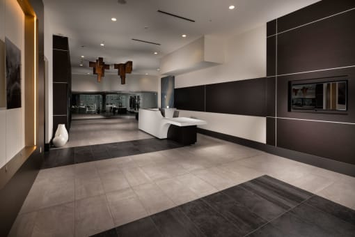 Large Lobby at Topaz Apartments, California, 90013