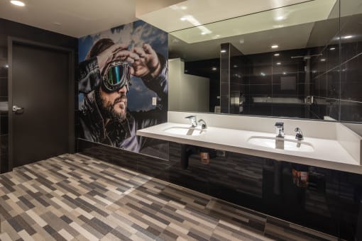 Restroom at Topaz Apartments, Los Angeles, CA, 90013