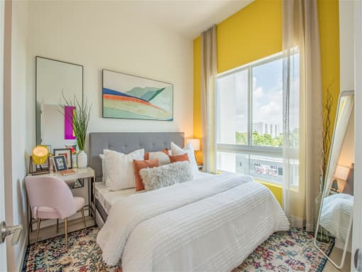 Gorgeous Bedroom at Altis Little Havana, Miami, Florida