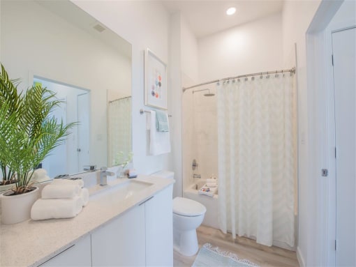Luxurious Bathroom at Altis Little Havana, Florida