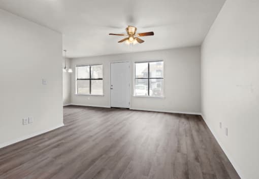 Faux Wood Flooring at Osage Creek, Rogers, Arkansas