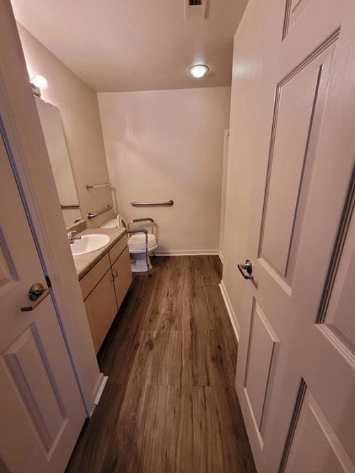 Bathroom area at MADISON MANOR, JACKSONVILLE