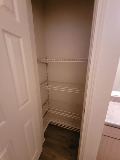 Closet space at MADISON MANOR, JACKSONVILLE, 32216
