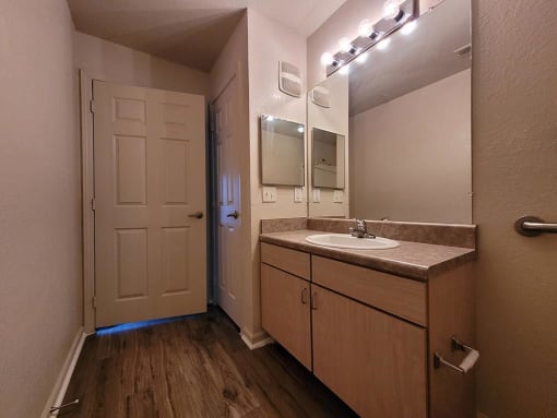 Bathroom with vanity at MADISON MANOR, JACKSONVILLE, FL