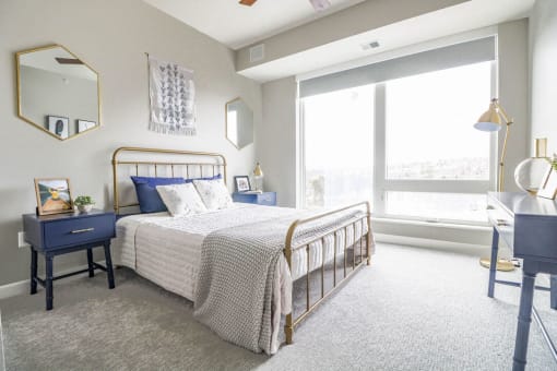 Comfortable Bedroom at Vue at Bluestone, Minnesota