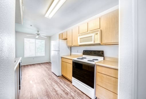 The Barton Apartments Two Bedroom Kitchen