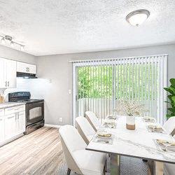Open Dining room at Uphill Flats, Decatur, 30032
