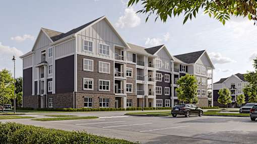 A large apartment complex at The Remington, Lexington, KY, 40511