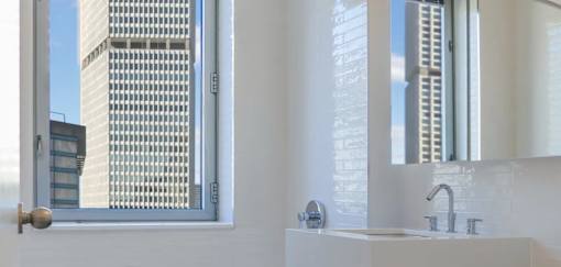 Bathroom Sink With Faucet at The Metropolis, New York, New York