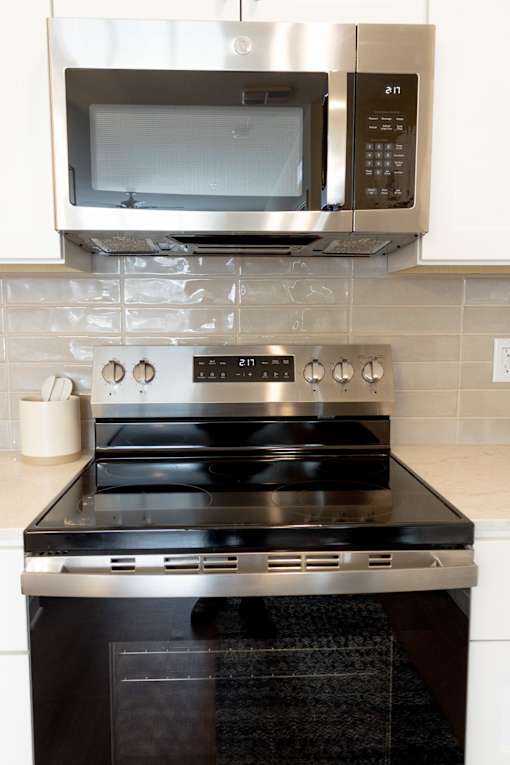 Kitchen Space at The Solstice Apartments, Indiana