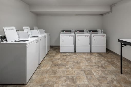 Laundry Room at Fullers Woods Apartments, Madison