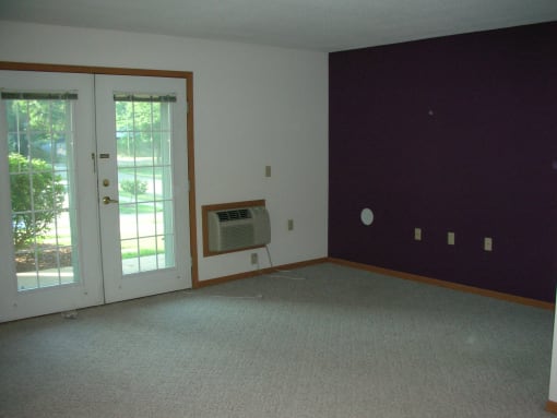 Unfurnished Living Area at Luann Place Apartments, Madison