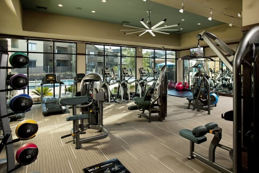 fitness center