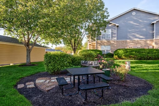 Enjoy grilling stations around the community