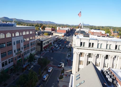 Enjoy the Berkshire scenery from the roof deck