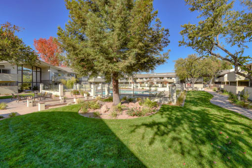Courtyard With Green Space at Balboa, California, 94086
