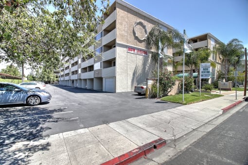 Leasing Office Exterior at Courtyard, Redwood City, 94063