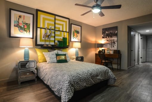 master bedroom side view