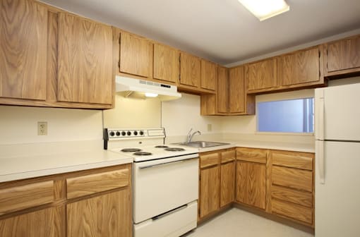 Kitchen 2 at Saint Mary's Apartments in Lynn