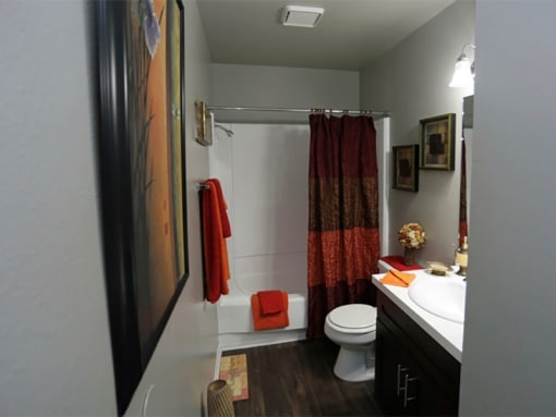 Bathroom Accessories at Park West Apartments, California