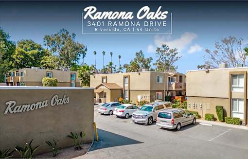 Image of building exterior located at Ramona Oaks in Riverside, CA