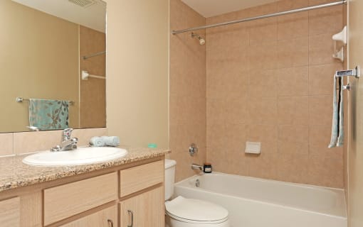 Bathroom With Bathtub at Ashley House, Texas, 77450