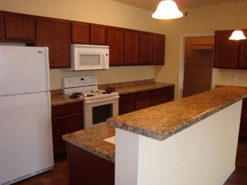 Granite Countertop Kitchen at BlackstoneApartments, Fargo, 58104