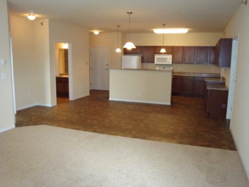 Kitchen/Dining Area at BlackstoneApartments, North Dakota