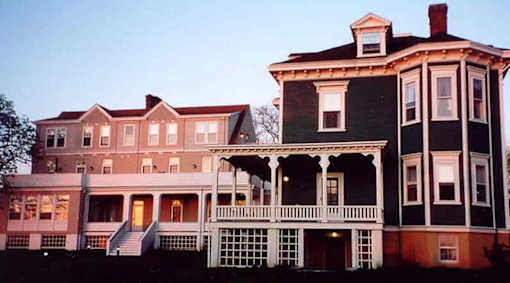 Beautiful victorial porches.
