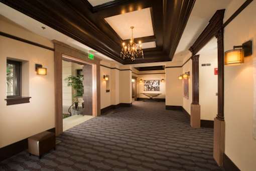 Newly Renovated Corridors  at The Mount Royal, Baltimore, Maryland