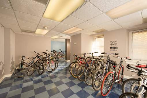 Bike Room at The Mount Royal, Baltimore, MD, 21202