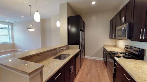 Granite Countertop at The Mount Royal, Maryland, 21202