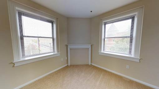 Plenty of Natural Lighting and Faux Fireplaces in Select Homes  at The Mount Royal, Maryland