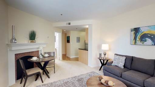 The Howard - Living Room at The Mount Royal, Baltimore, MD