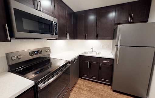 The Preston - Kitchen at The Mount Royal, Baltimore, MD, 21202