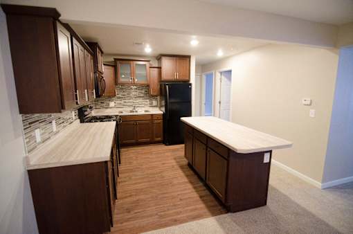 Gourmet kitchen at Alpine Slopes Apartments near Grand Rapids, MI