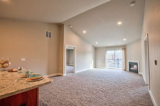 Open concept apartment at Verndale Apartments in Lansing, MI 