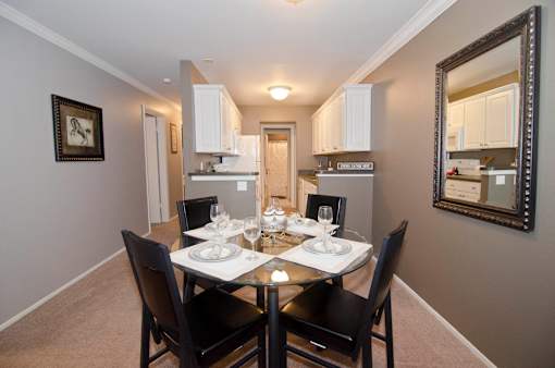 Spacious Kitchen at Berrytree Apartments in East Lansing Mi | Near Michigan State University