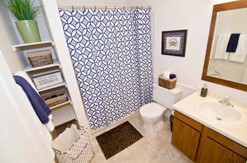 Spacious bedrooms in East Lansing Apartments near Michigan State University | Burnt Tree
